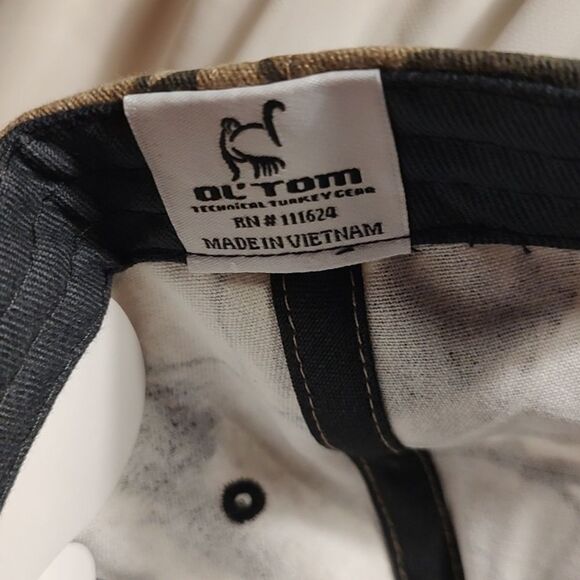 Ol' Tom Technical Turkey Gear Sliderback Hat - New - Picture 8 of 9